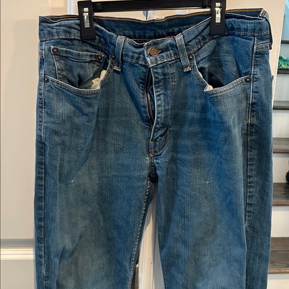 Levi's Classic Blue Jeans 514 men’s 34 x 32 - Picture 3 of 6